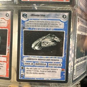 1995 Star Wars Millennium Falcon CCG Card